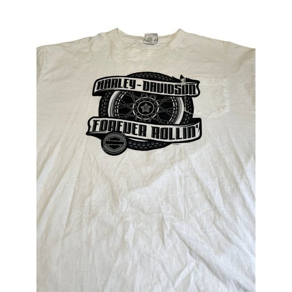 HARLEY-DAVIDSON POCKET TEE SAN ANTONIO ALAMO CITY SIZE 2XL B1 - Picture 3 of 10